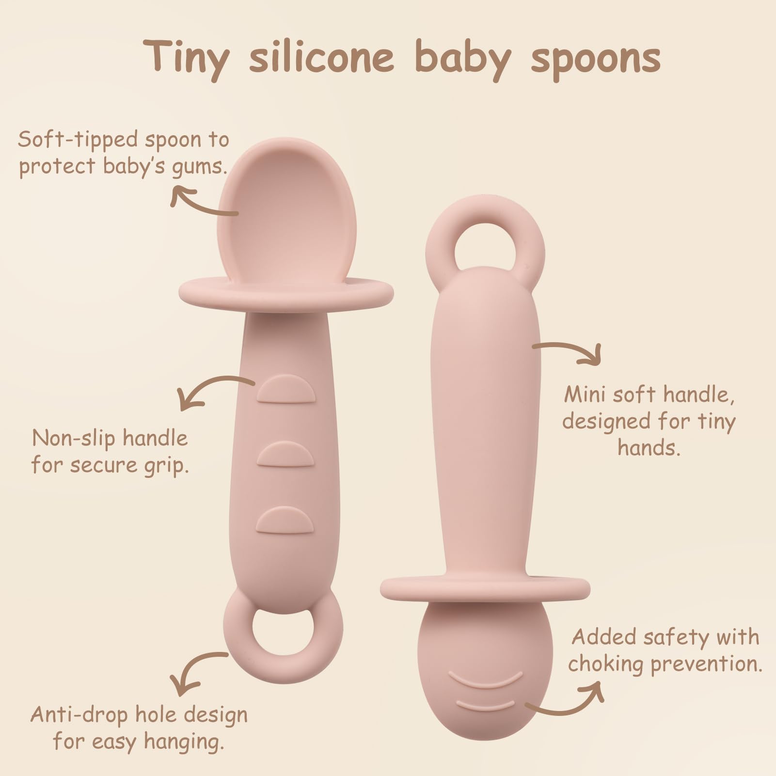 Non-Toxic Silicone Divided Baby Plates with Suction Base & Safety Spoons - BPA-Free Infant Feeding Set with Toy Straps & Bottle Bungees - Perfect for Toddler Mealtime, High Chair Use, and On-the-Go Feeding - Sage Green