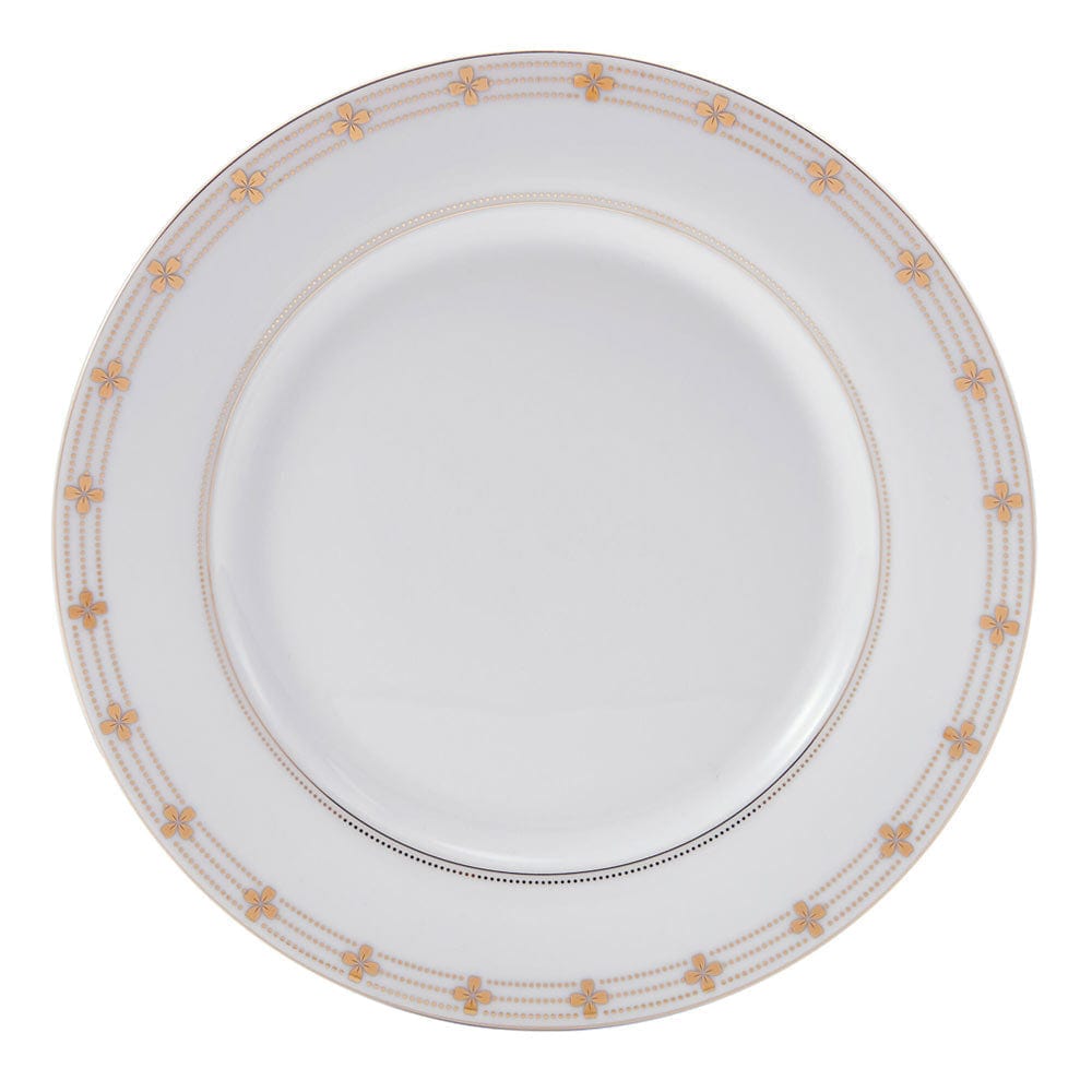 Modern Petals 32-Piece Dinnerware Set - Service for 8, Porcelain Dinner Plates, Salad Plates, Bowls & Mugs - Elegant Floral Design for Family Dinners, Parties & Home Decor
