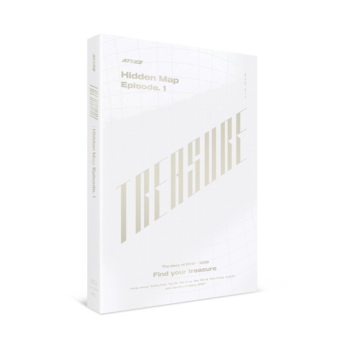 ATEEZ 'TREASURE : HIDDEN MAP' Official Photo Book - K-Pop Merchandise, Album Collection for ATINY Fans - Perfect for Display, Gifts, and K-Pop Memorabilia