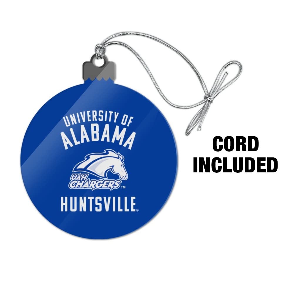 UAH Chargers Acrylic Christmas Tree Ornament for Holiday Decor