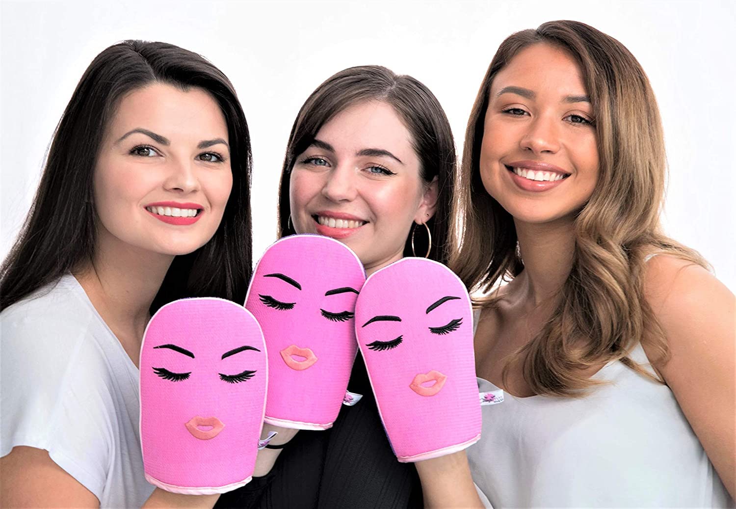 Cleanzi Reusable Makeup Removal & Exfoliation Mitt - Gentle Exfoliating Glove for Face & Body, Travel-Friendly Skincare Gift Box (Perfect for Travel, Spa Days & At-Home Skincare Routine)