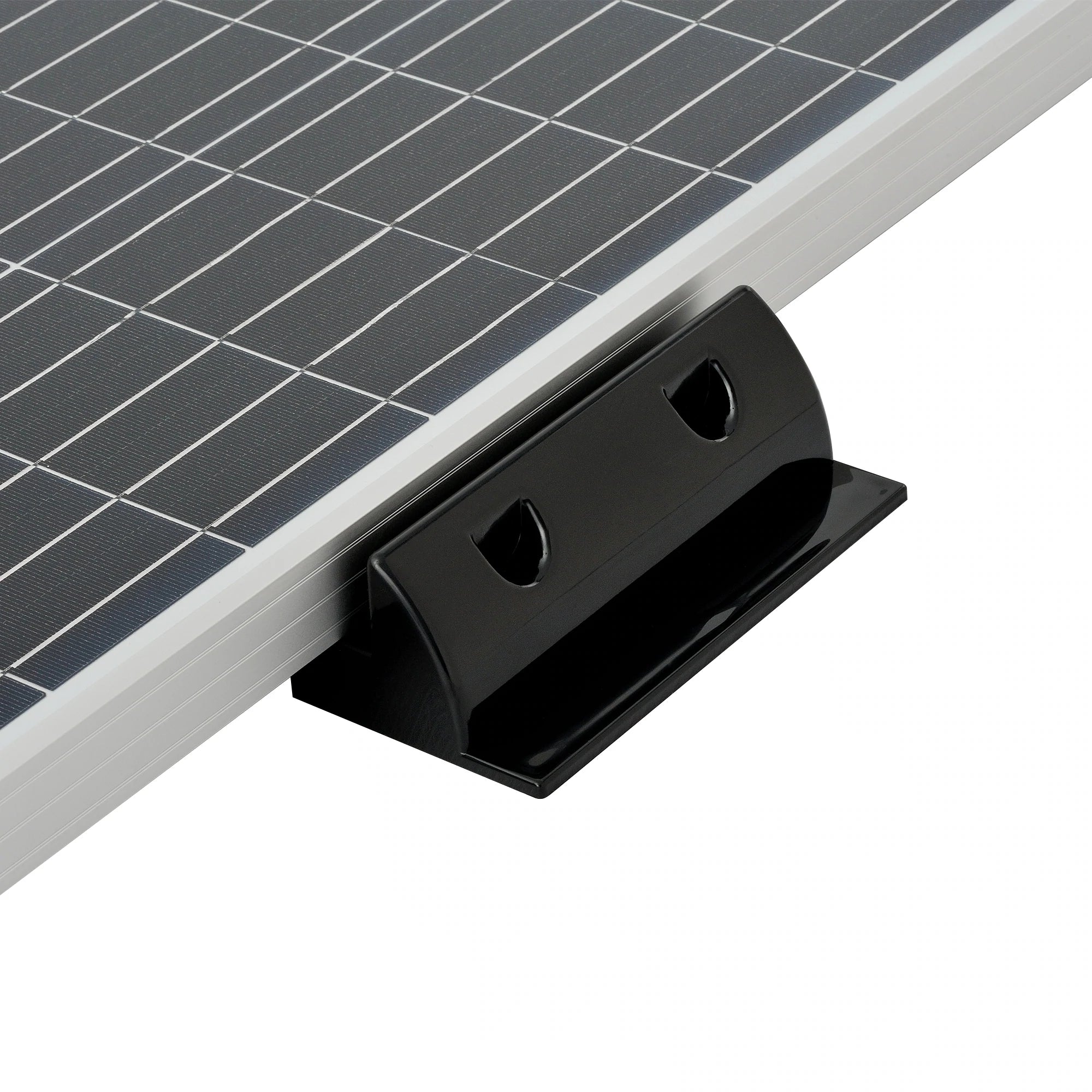 Rich Solar Corner Bracket Mount Set of 6 - Heavy Duty Aluminum Solar Panel Mounting Brackets for RV, Boat & Off-Grid Systems - Perfect for Solar Panel Installation & Secure Mounting