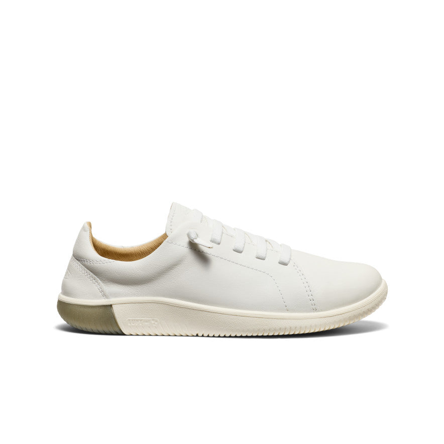 KNX Men's Leather Sneakers - Star White/Star White | Comfortable Casual Shoes for Walking, Work & Everyday Wear