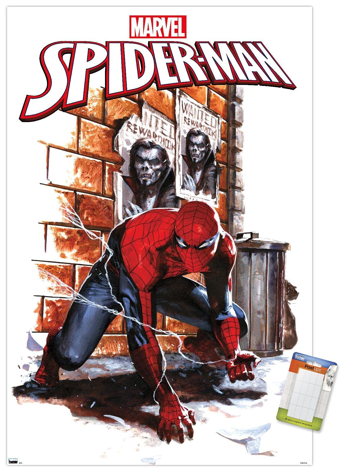 Marvel Comics Morbius vs Friendly Neighborhood Spider-Man #1 Premium Wall Poster - 22.4