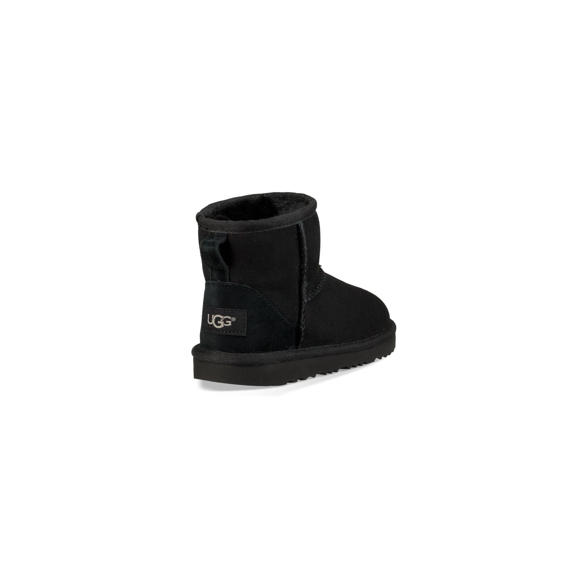 UGG Kid's Classic II Mini Boots - Black Winter Snow Boots for Girls & Boys | Warm & Cozy for Outdoor Play, School & Winter Activities