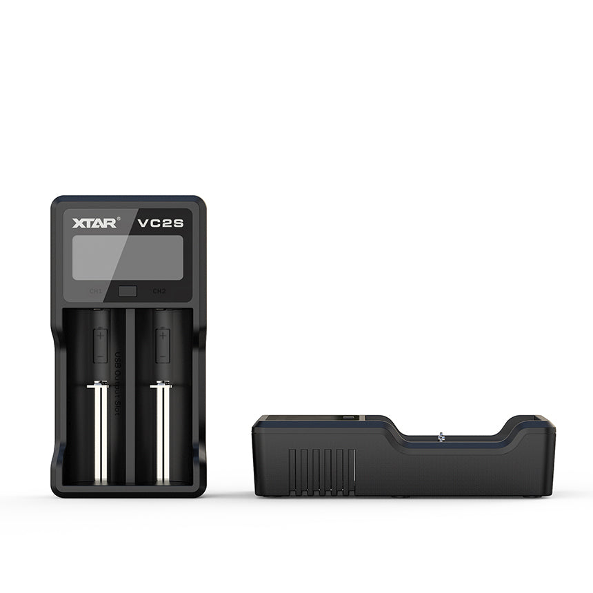 VC2S Battery Charger for AA AAA Rechargeable Batteries - Fast Charging with LED Indicator - Perfect for Cameras, Toys, and Electronic Devices