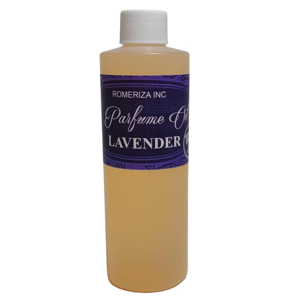 Premium Lavender Fragrance Body Oil - Long Lasting Natural Perfume for Skin, Hair & Aromatherapy | DIY Soap Making, Diffuser Blends & Daily Moisturizing | Perfect Gift Set for Women & Relaxation