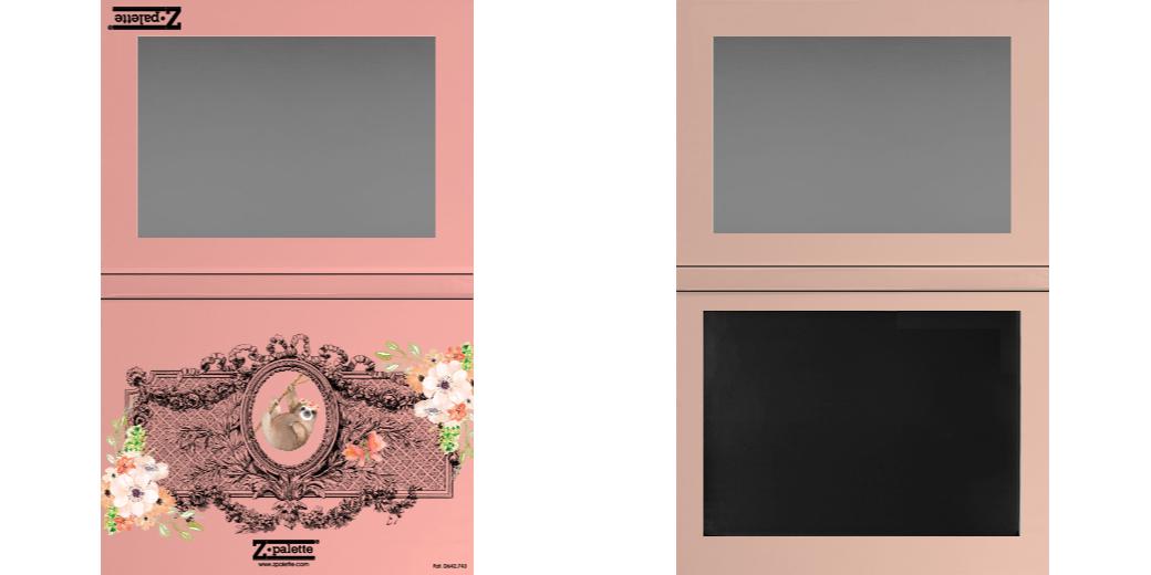 Custom Extra Large Z Palette - Magnetic Makeup Palette for Eyeshadows & Blush - Perfect for Professional Makeup Artists & Travel Makeup Organizer