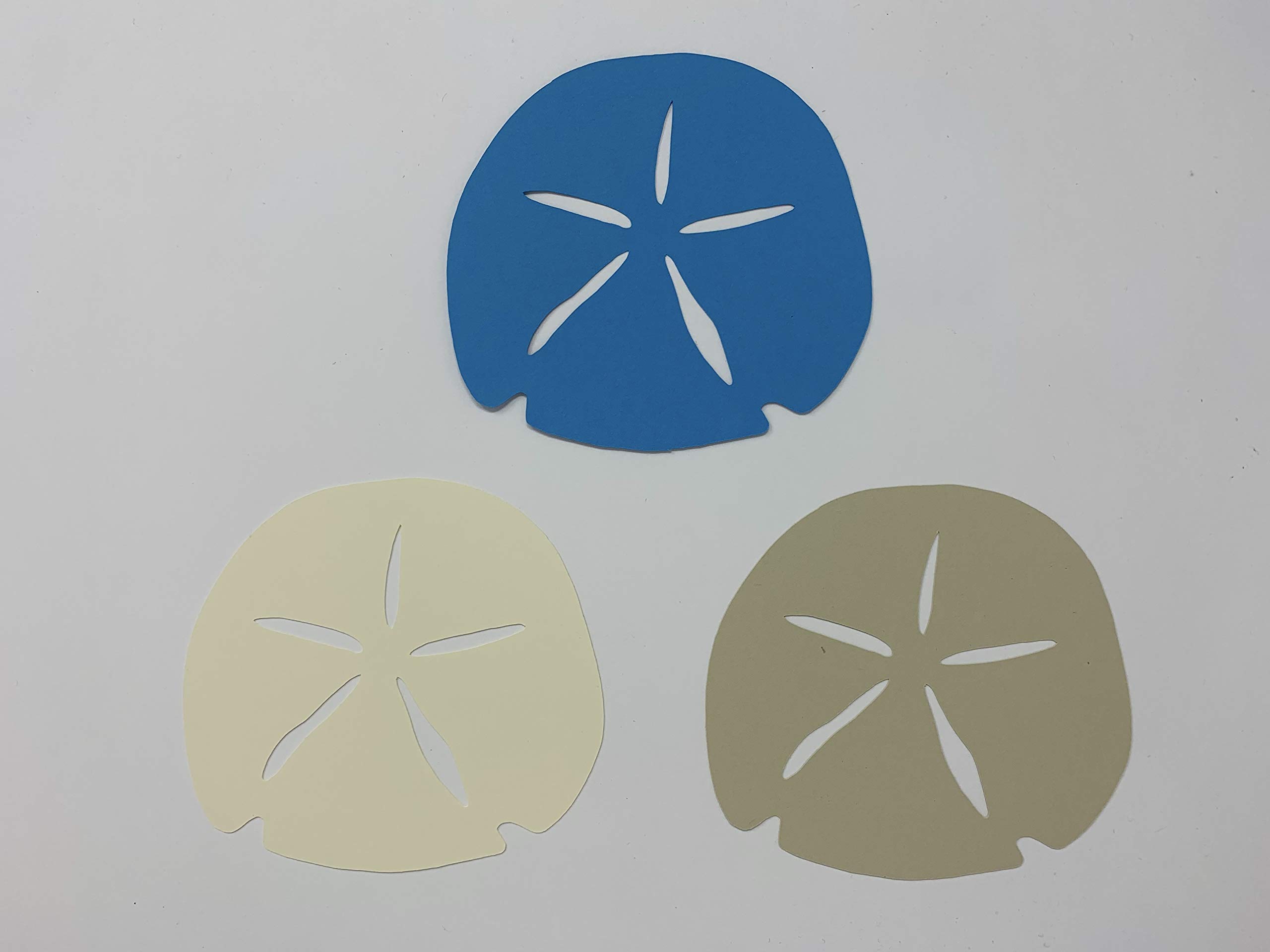 Sand Dollar Die Cuts - 25pcs Ocean-Themed Party Decorations for Beach Birthday, Classroom & Nautical Events - Perfect for Coastal Weddings, Baby Showers & Summer Decor