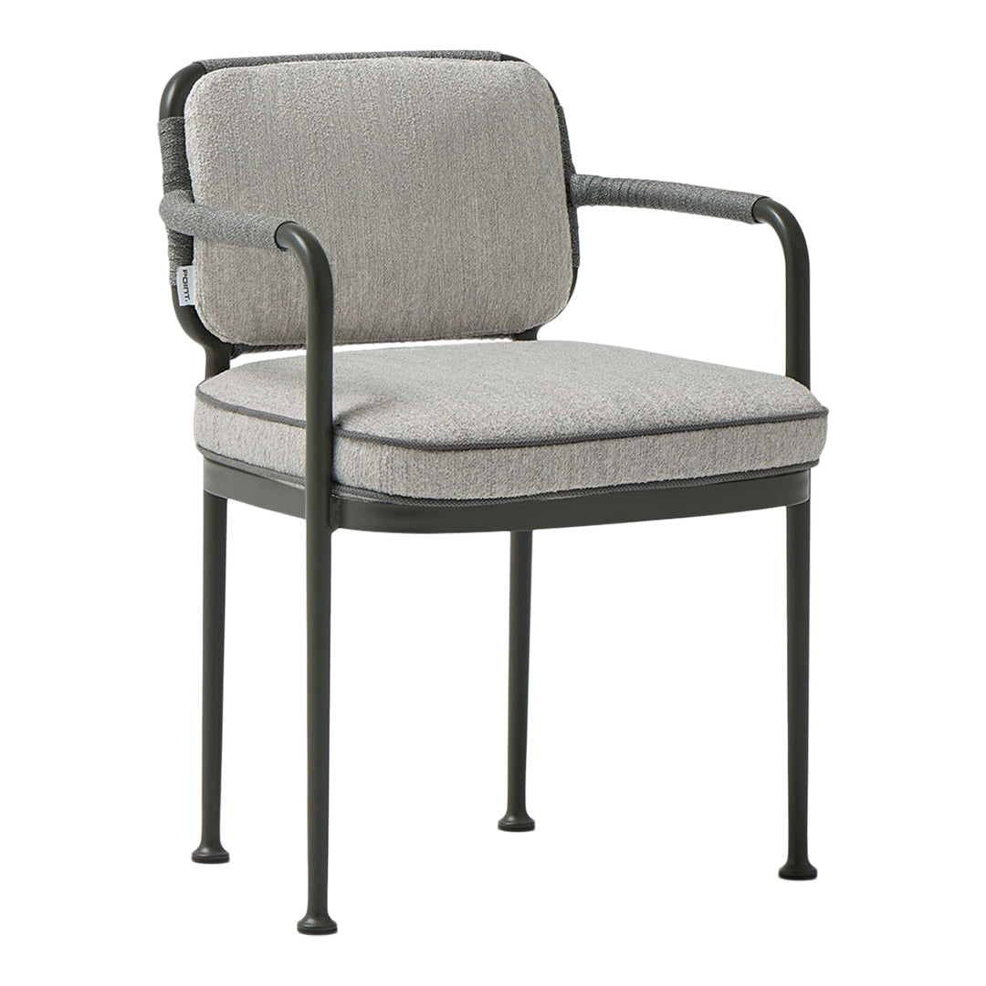 Curio Outdoor Dining Armchair - Weather-Resistant Patio Chair for Garden, Poolside & Restaurant Use