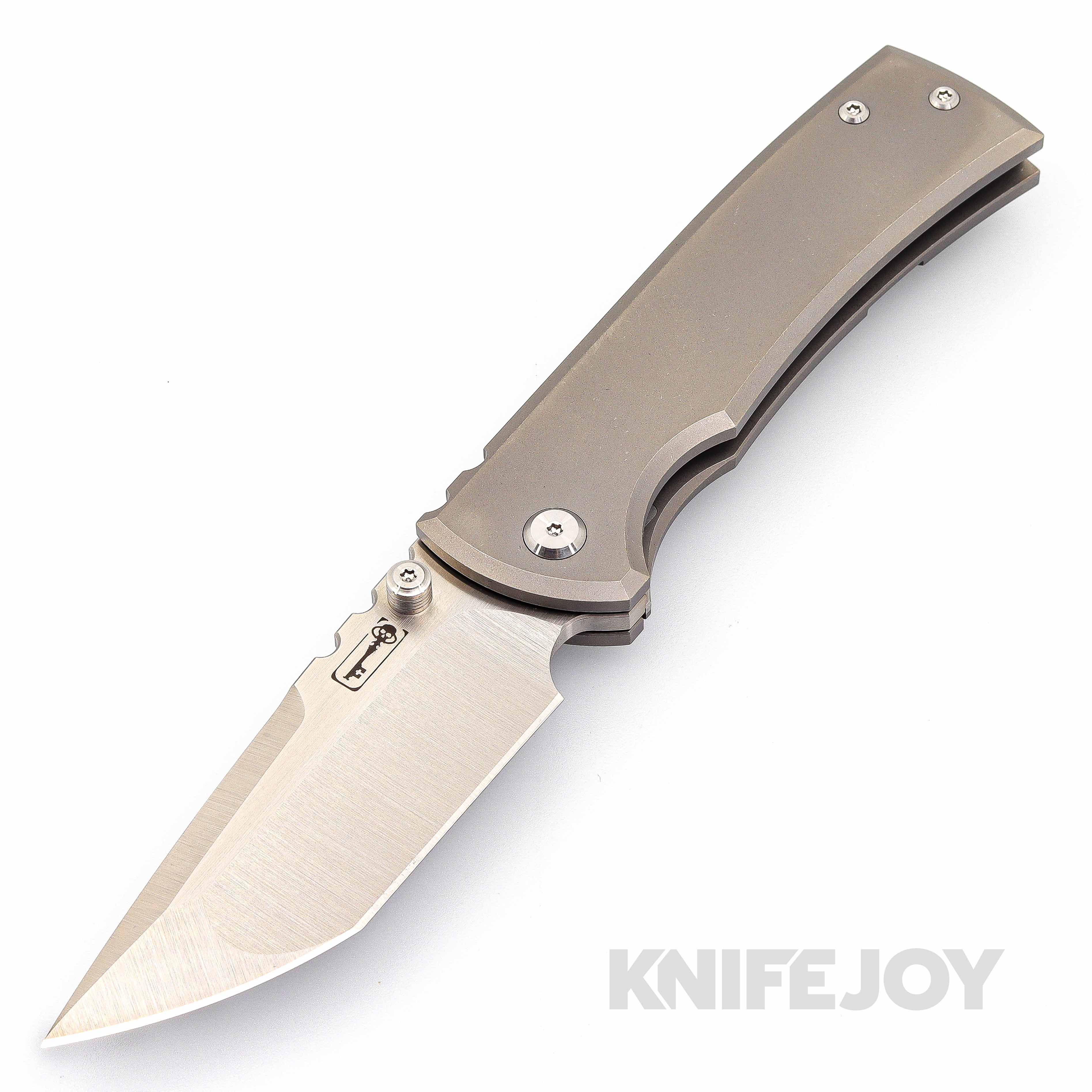 Chaves Redencion 229 GEN 4 Full Titanium Tanto Blade Folding Knife - EDC, Outdoor Survival, Tactical & Everyday Carry Pocket Knife