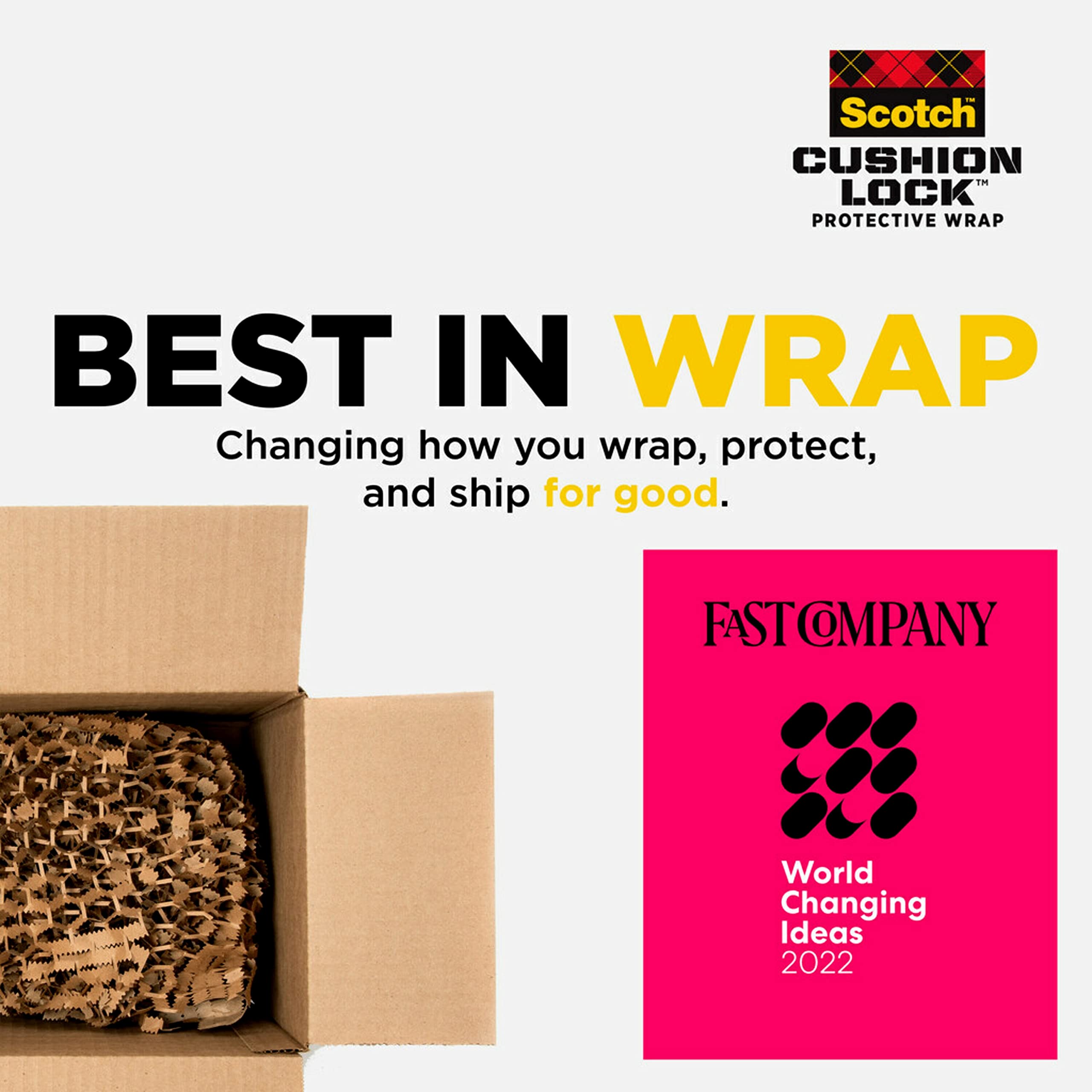 Scotch Cushion Lock Protective Wrap - 12