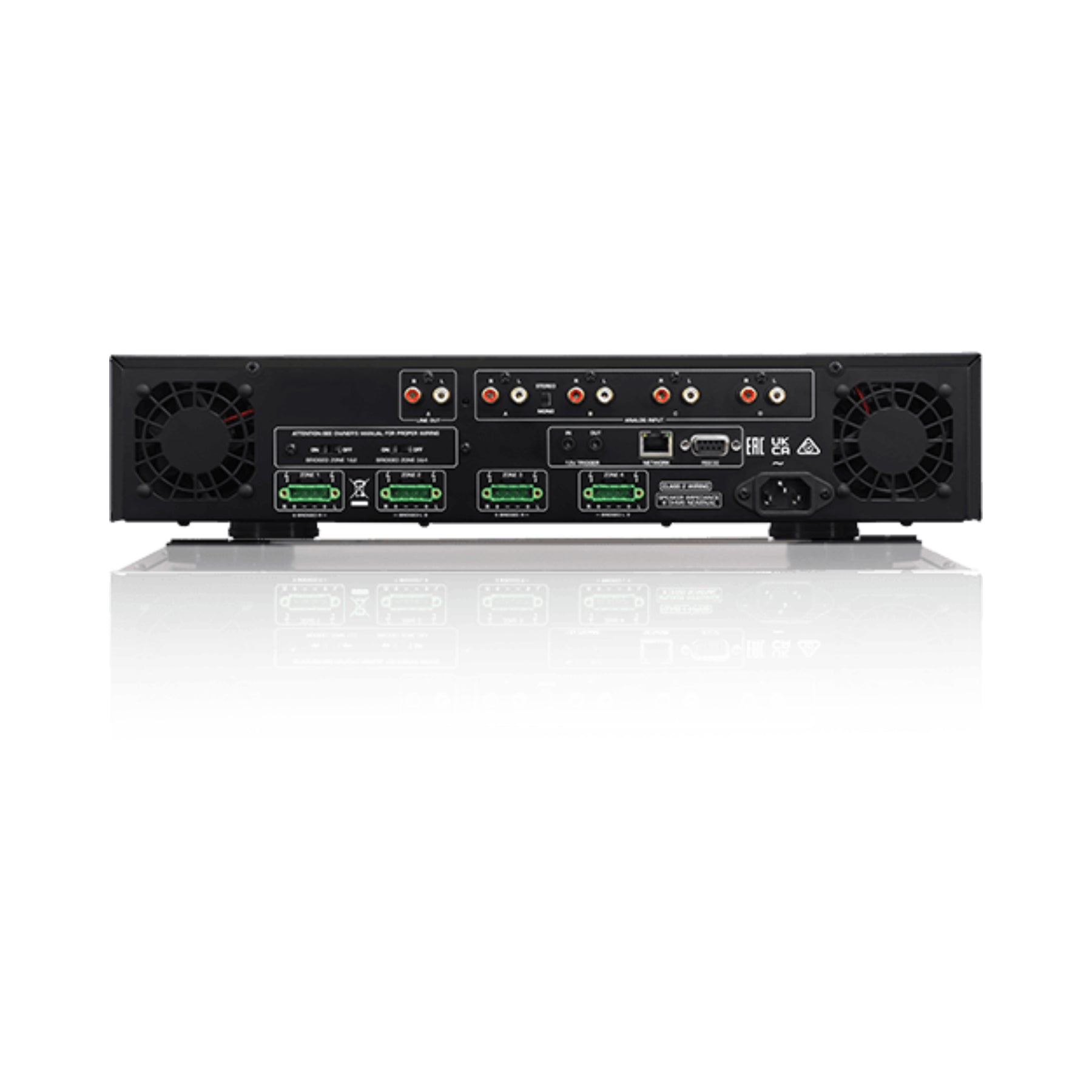 Rotel C8 50W x 8 Channel Multi-Zone Audio Distribution Amplifier - Perfect for Home Theater, Whole House Audio & Commercial Sound Systems