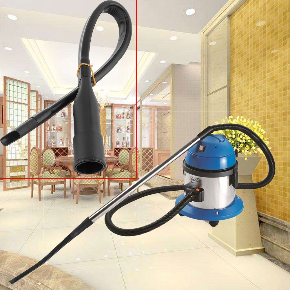 32mm Flexible Vacuum Cleaner Nozzle - Long Flat Suction Deformable Hose Tube with Plastic Inner for Deep Cleaning | Perfect for Carpets, Furniture Crevices & Hard-to-Reach Areas