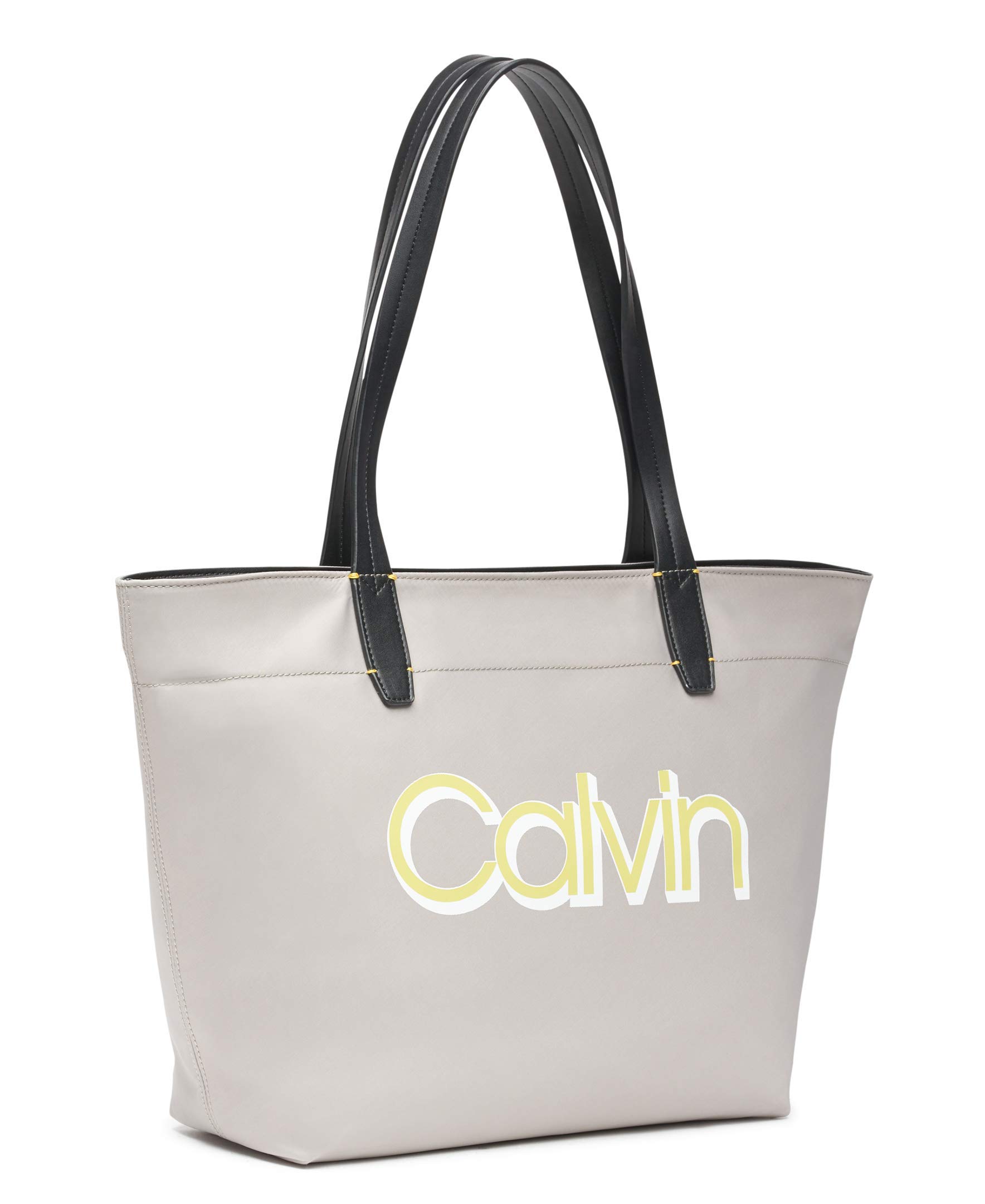 Calvin Klein Celia Nylon Small Tote Bag for Women - Lightweight & Durable Organizer Purse for Work, Travel & Everyday Use