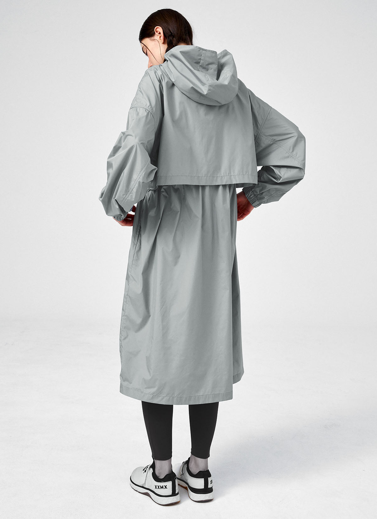 Airy Essential Maxi Hood Long Jacket - Lightweight Women's Outerwear for Spring & Fall - Perfect for Casual Outings, Travel & Layering