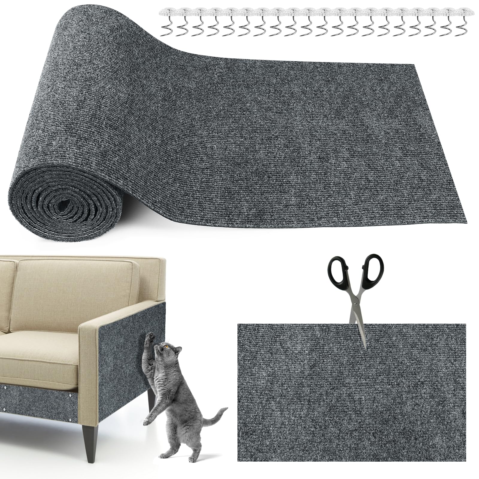 Self-Adhesive Cat Scratching Mat - 118