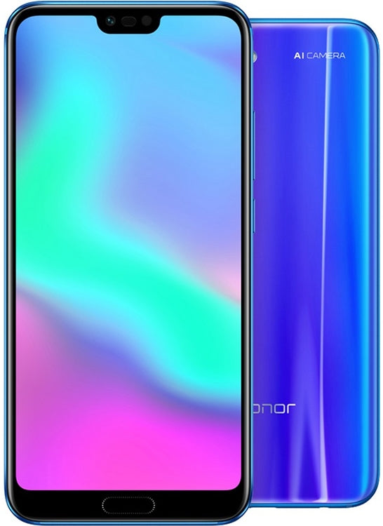Huawei Honor 10 Unlocked Smartphone - 128GB Dual SIM 4G LTE Android Phone (Blue) - for International Travel, Business & Gaming