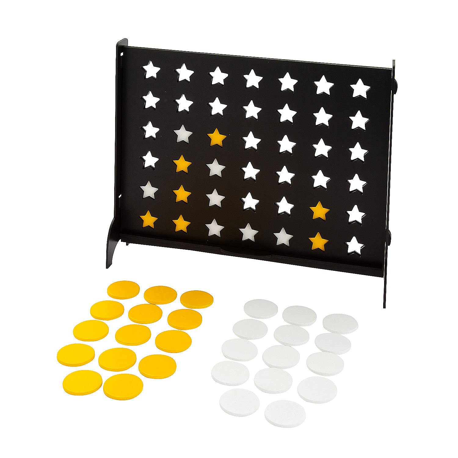 Fun Express Star Connect Disc Game - Outdoor & Indoor Family Toy for Kids & Adults - Perfect for Backyard, Beach, and Park Play