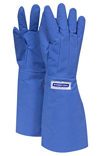 National Safety Apparel G99CRBERLGEL Cryogenic & Water Resistant Elbow Safety Gloves - Large (17