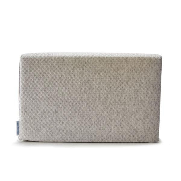Lounge Doctor Leg Elevation Pillow for Circulation & Comfort - Orthopedic Wedge Cushion for Back Pain Relief, Heather Grey, Tall - Perfect for Post-Surgery Recovery, Pregnancy & Relaxing at Home