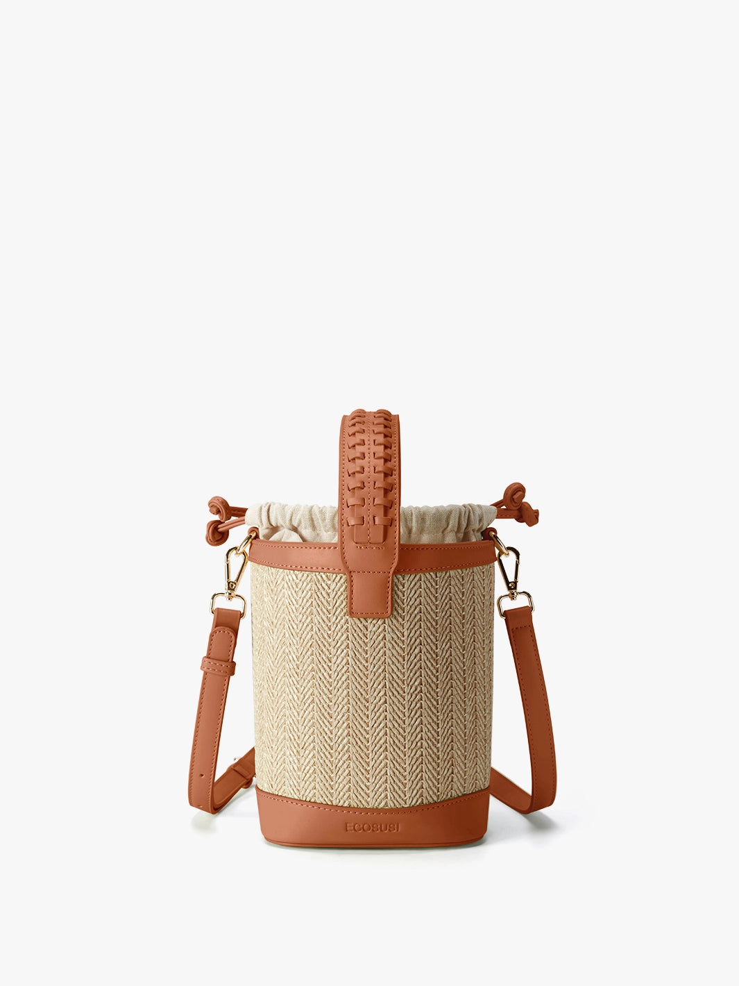 Stylish Marina Raffia Straw Bucket Bag for Women - Summer Beach Tote, Boho Chic Handbag for Travel, Shopping & Outdoor Activities