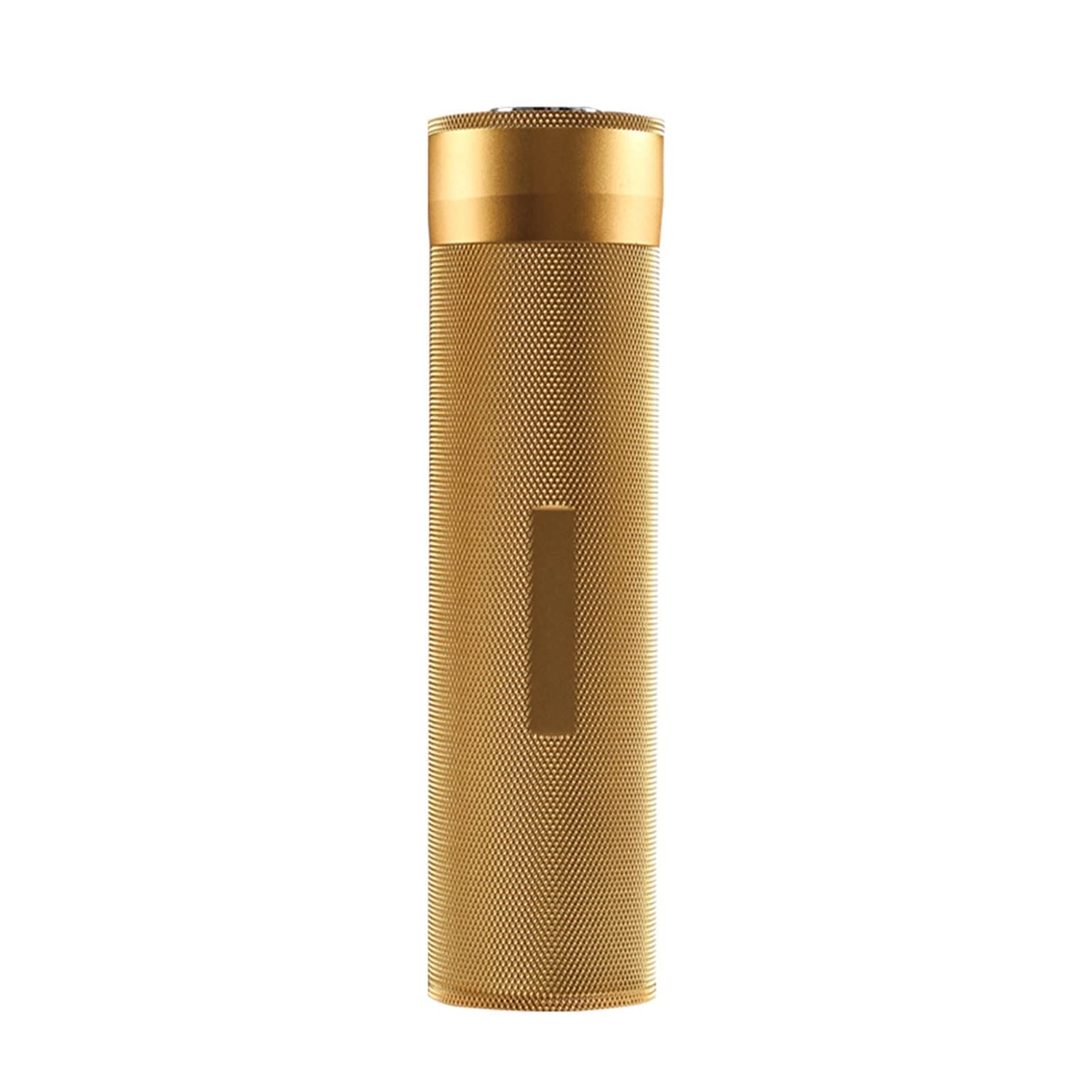 Premium Aluminum Alloy Cigar Travel Case with Humidifier & Hygrometer - Portable Cigar Tube for Storage & Travel - Multifunctional Cigar Accessories Kit (Gold) - Perfect for Outdoor, Gifting & Cigar Enthusiasts