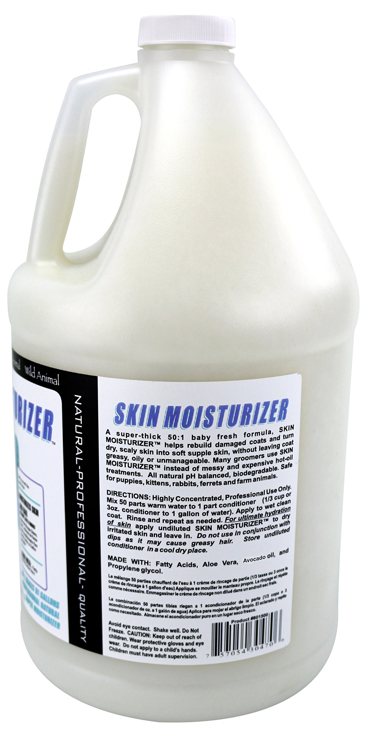 Premium Wild Animal Skin Moisturizer & Conditioner 50:1 Concentrate - 1 Gallon for Leather, Fur & Taxidermy Care - Perfect for Hunters, Taxidermists & Leather Craftsmen