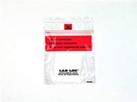 Disposable Specimen Bags with Removable Biohazard Symbol & Absorbent Pad - Medical Waste Collection, Lab Specimen Transport, Hospital & Clinic Use