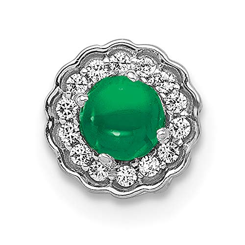 White / Emerald / 0.07 ct