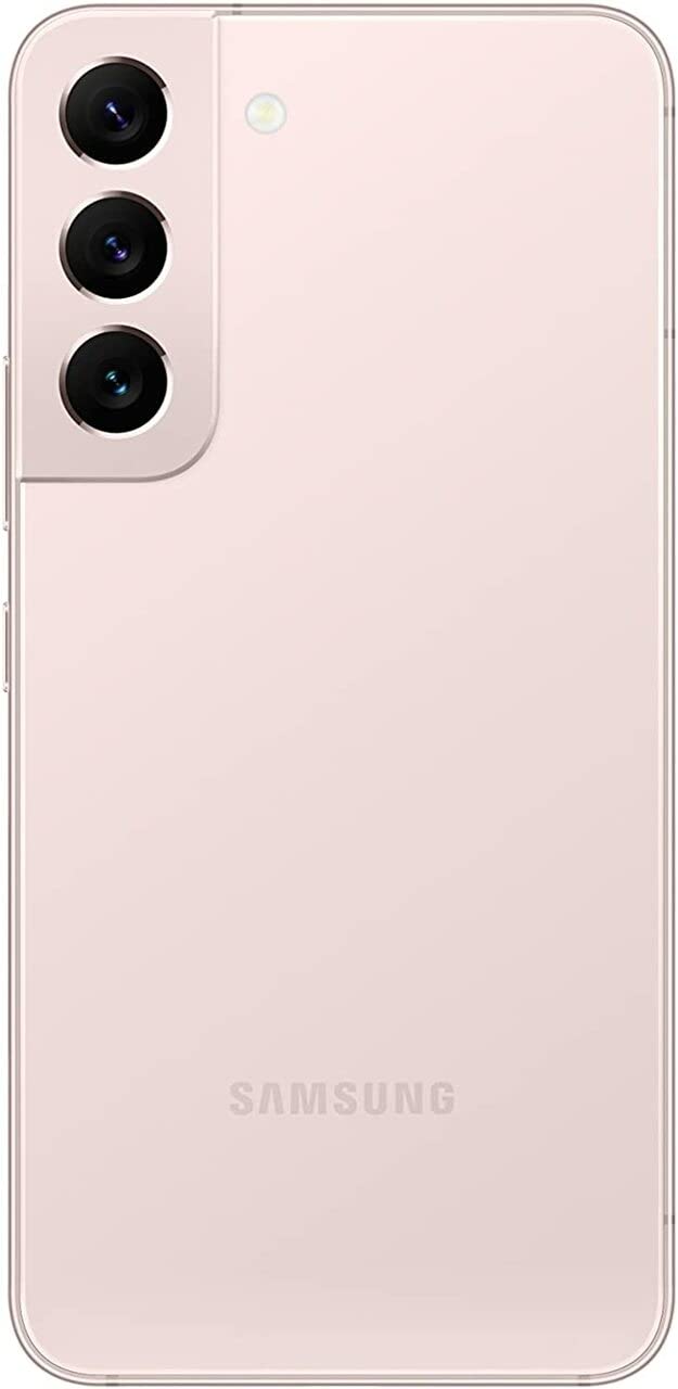 Samsung Galaxy S22 5G 256GB 8GB RAM Unlocked Smartphone - GSM Global Version (Pink Gold, Renewed) | Perfect for Travel, Business & High-Speed 5G Streaming