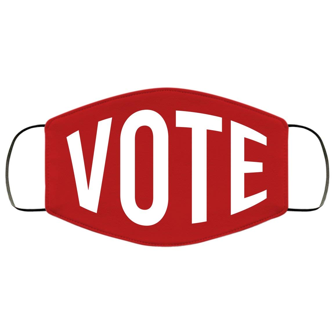 Vote 2020 Face Mask - Reusable Election Face Covering for Political Campaigns, Protests & Polling Stations - Patriotic American Flag Design