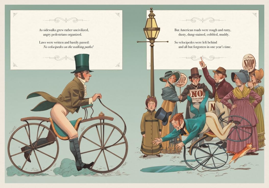 The Evolution of Bicycles in America: A Historical Journey from 1819 to 1900 | Perfect for History Buffs & Cycling Enthusiasts