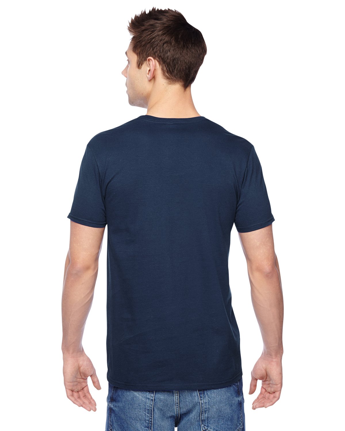 Fruit of the Loom Men's Soft Cotton Crew Neck T-Shirt Pack - Comfortable Basic Tees for Casual Wear, Workout & Everyday Use