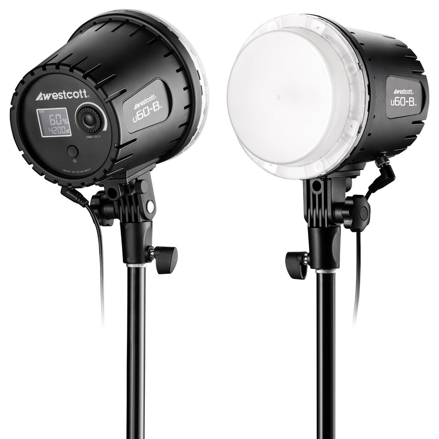 Professional U60 B Bi-Color LED Softbox Lighting Kit - 3 Light Setup for Photography & Video Studio - Perfect for YouTube, Product Shoots, and Portrait Photography