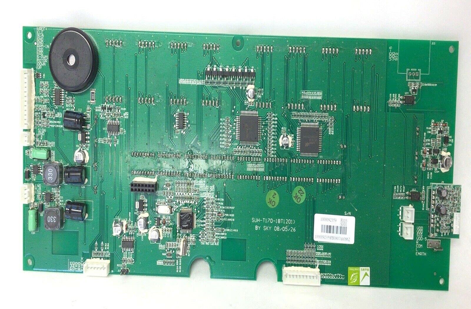 Treadmill Display Console Electronic Circuit Board 1000092359 - Replacement Part for Fitness Equipment | Perfect for Home Gym Repairs & Maintenance