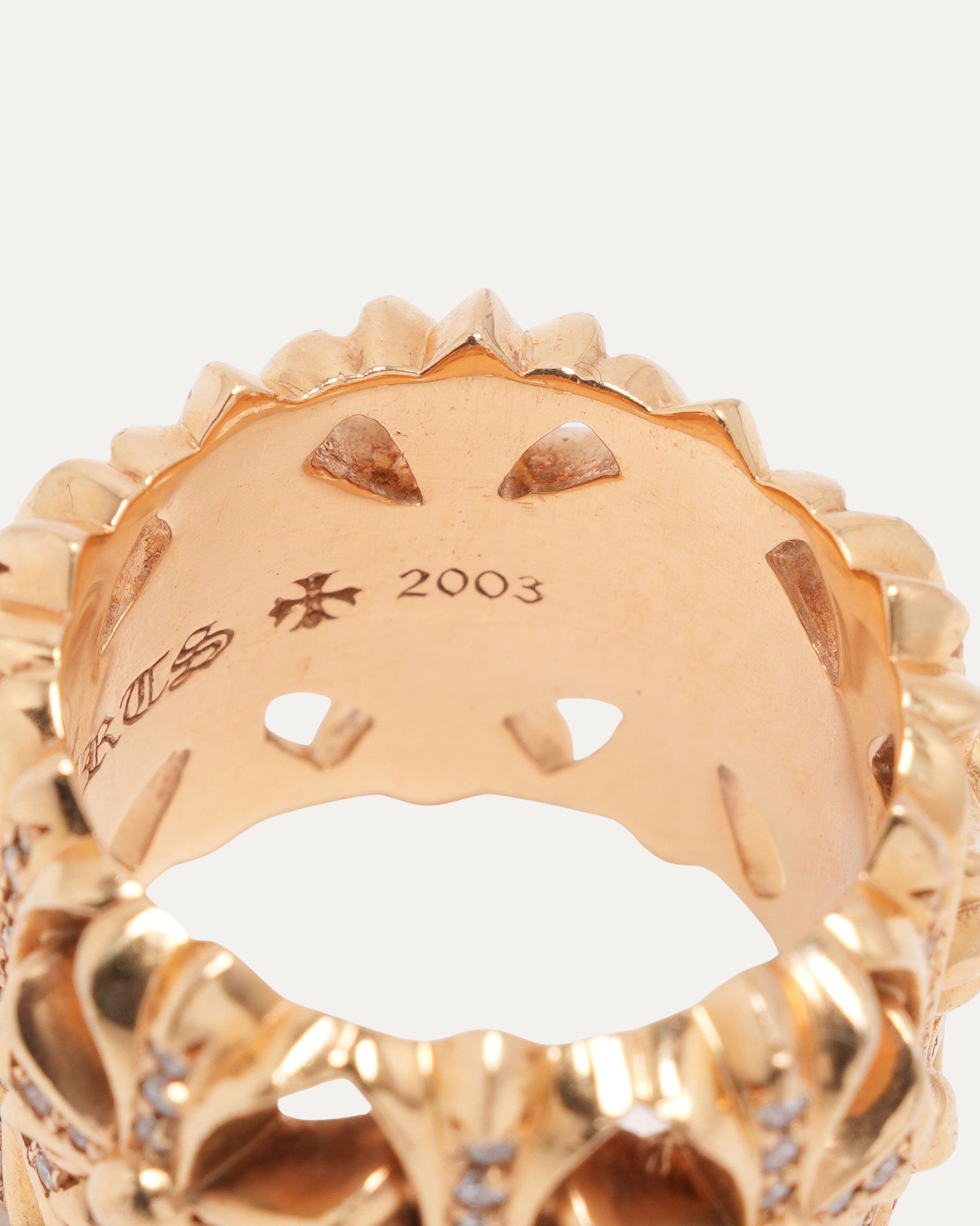 22k Gold and Diamond Cemetery Cross Ring for Women - Elegant Memorial Jewelry for Funeral, Remembrance & Sympathy Gifts - Perfect for Graveside Visits & Honoring Loved Ones