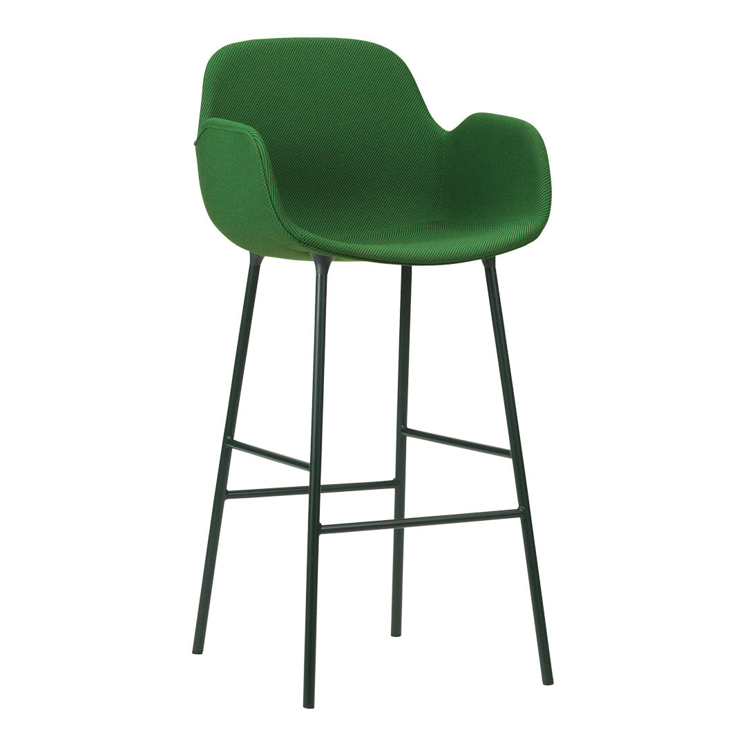 Form Bar Armchair - Fully Upholstered Modern Lounge Chair for Living Room, Office & Cafe | Comfortable Seating Furniture for Home & Commercial Spaces