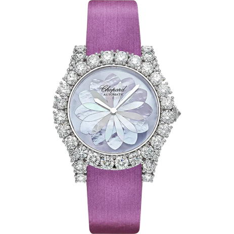 Chopard L'Heure Du Diamant 18K White Gold Diamond Ladies Watch - Luxury Women's Timepiece for Special Occasions & Elegant Events