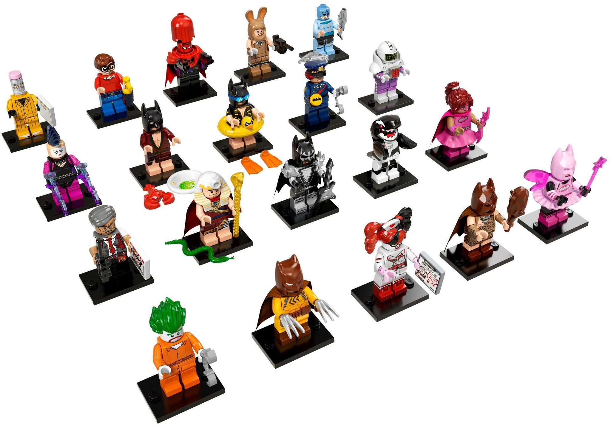 LEGO Batman Movie Series Complete Collection - 20 LEGO Minifigures Set 71017 | Perfect for Display, Play & Collecting