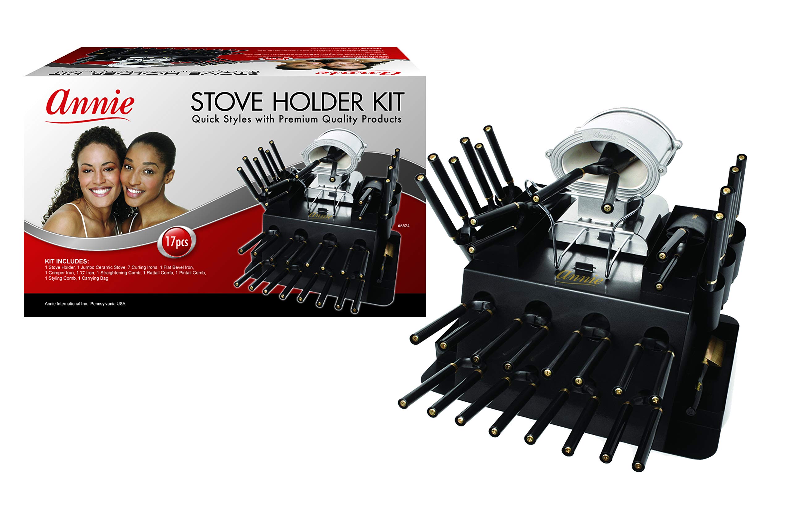 Annie Stove Holder Kit - Heat Resistant Stove Handle Cover Set for Kitchen Safety - Perfect for Cooking, Grilling, and Baking at Home