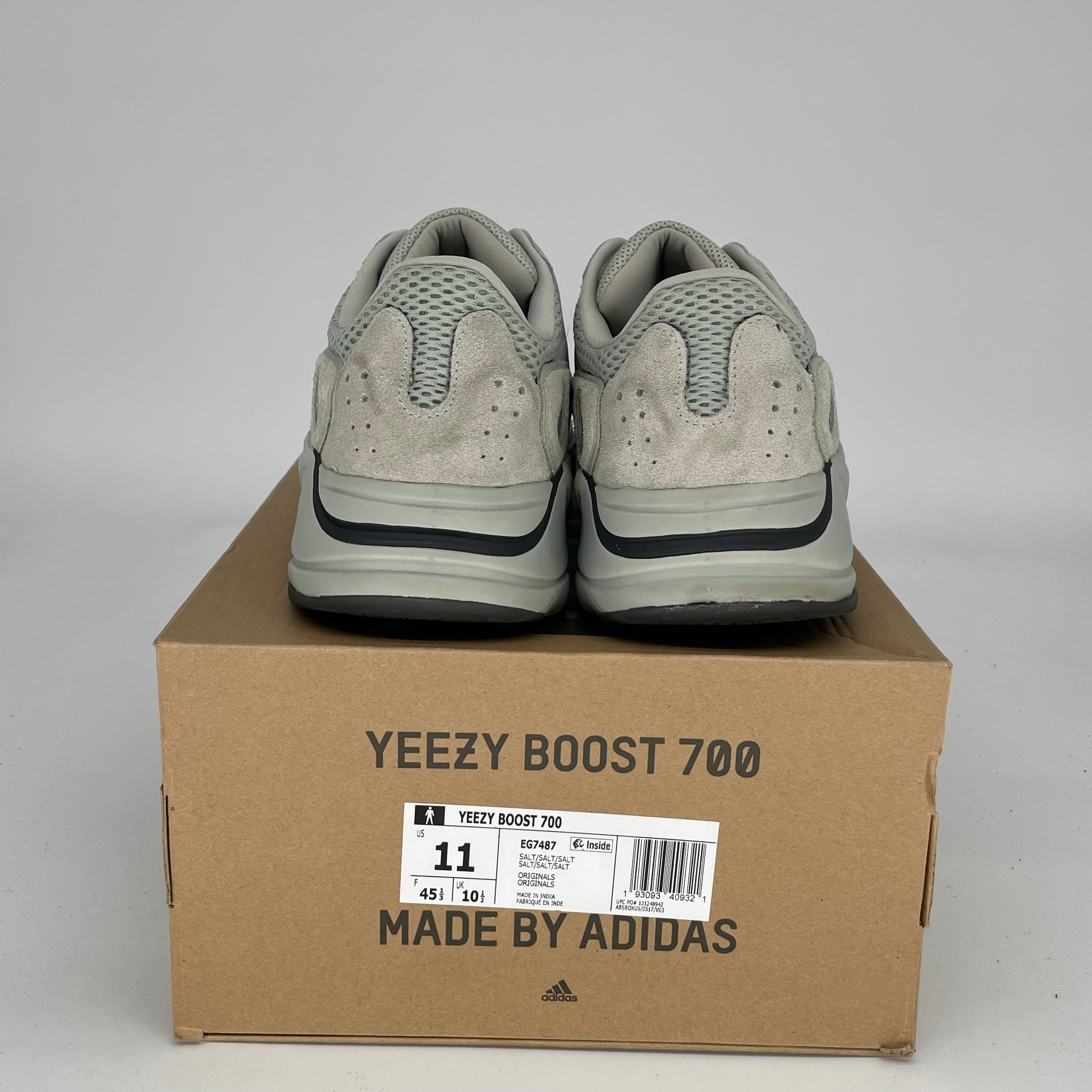 Adidas Yeezy Boost 700 'Salt' Sneakers - Men's Size 11 (EG7487) | Comfortable Running Shoes for Casual Wear & Street Style Fashion