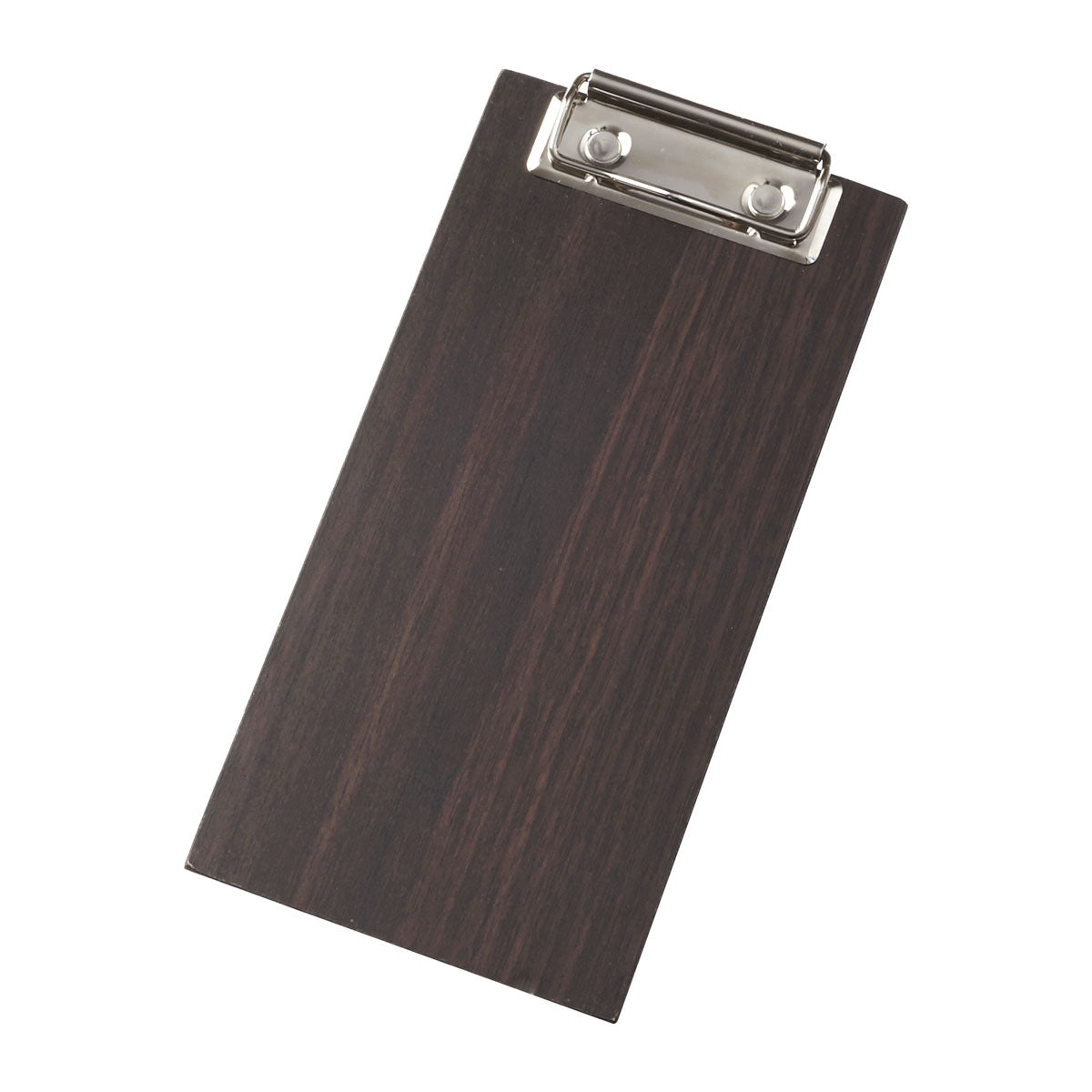 American Metalcraft CB8 & 4 x 8 Espresso Wood Menu Holder Clipboard - Restaurant, Cafe, Office, and Event Menu Display Board for Professional Use