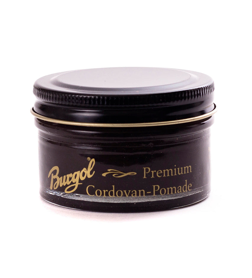 BURGOL Cordovan Pommade Brown - Premium Hair Styling Wax for Men, Strong Hold & Natural Shine - Perfect for Formal Events, Weddings & Everyday Grooming