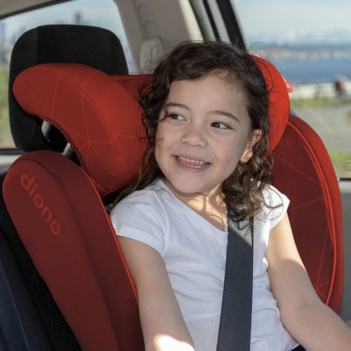 Diono Monterey 2XT Latch Booster Car Seat for Kids - High Back Convertible Safety Car Seat with LATCH System for Children 40-120 lbs - Perfect for School, Travel & Road Trips