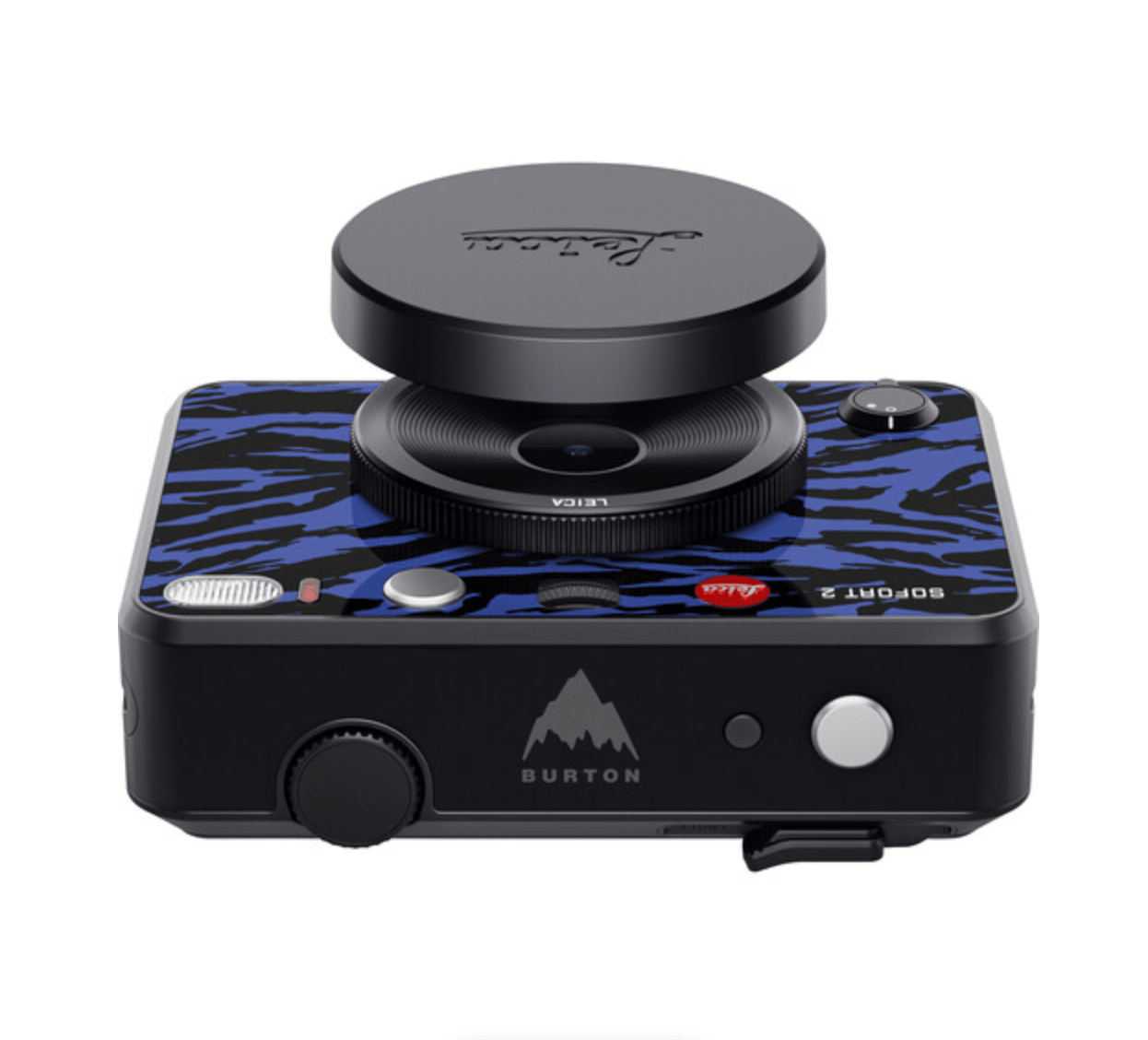 Leica SOFORT 2 Burton Edition Instant Camera (Jake Blue) - Vintage Style Polaroid Camera for Travel, Parties & Instant Photo Memories