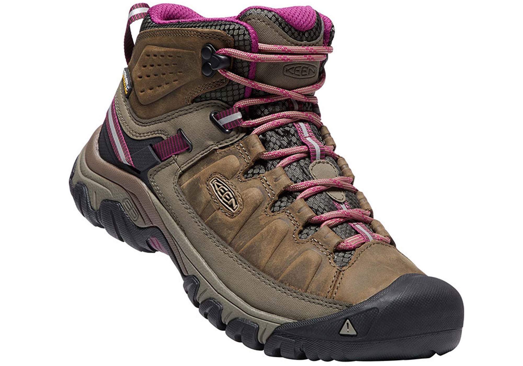 Keen Women's Targhee III Mid Waterproof Hiking Boots - Comfortable Outdoor Trekking Shoes for Trail Walking & Mountain Climbing