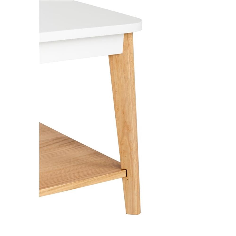 Modern Oak and White Universal Expert Remus Coffee Table - Stylish Living Room Centerpiece for Home Decor