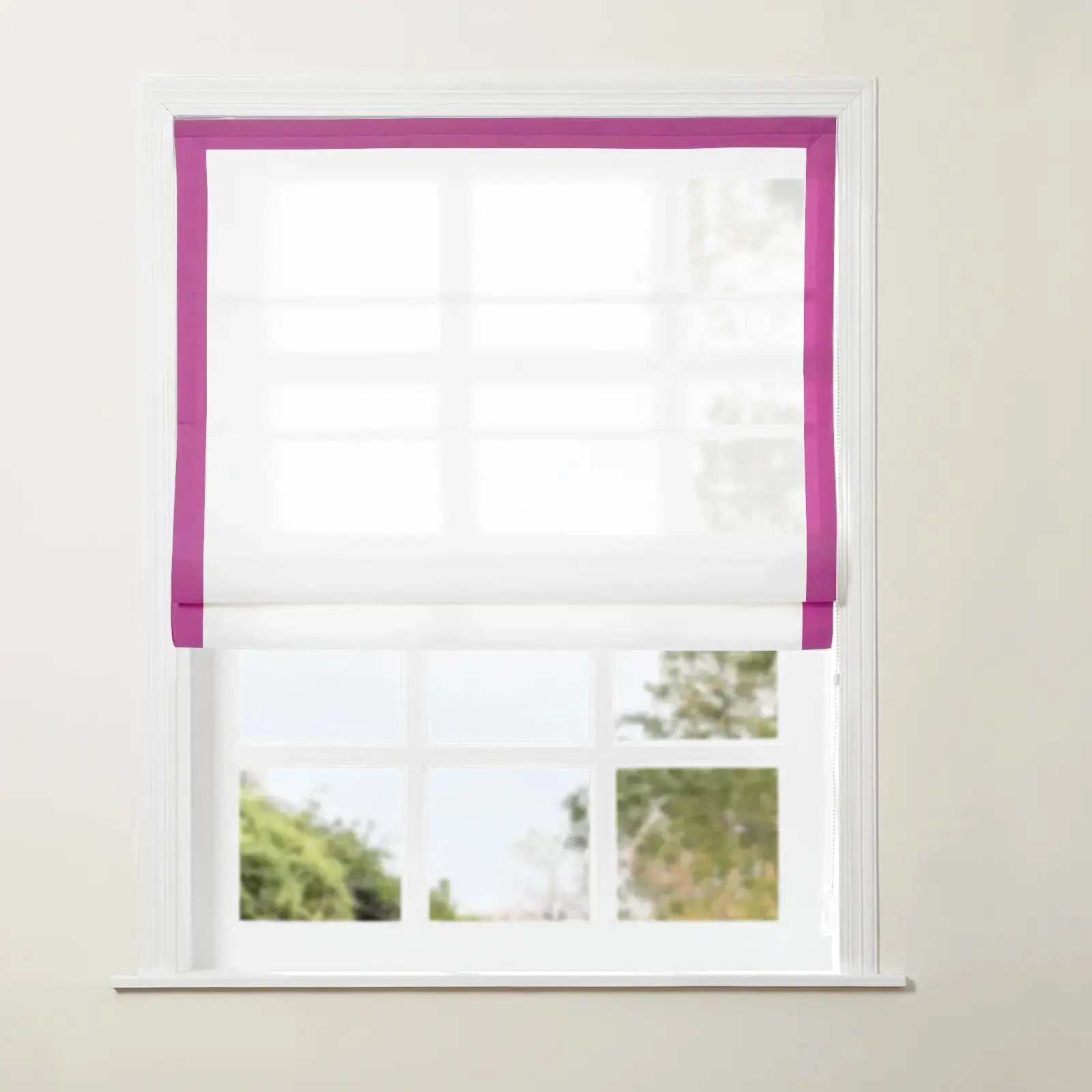 Rose Red Border Stripe