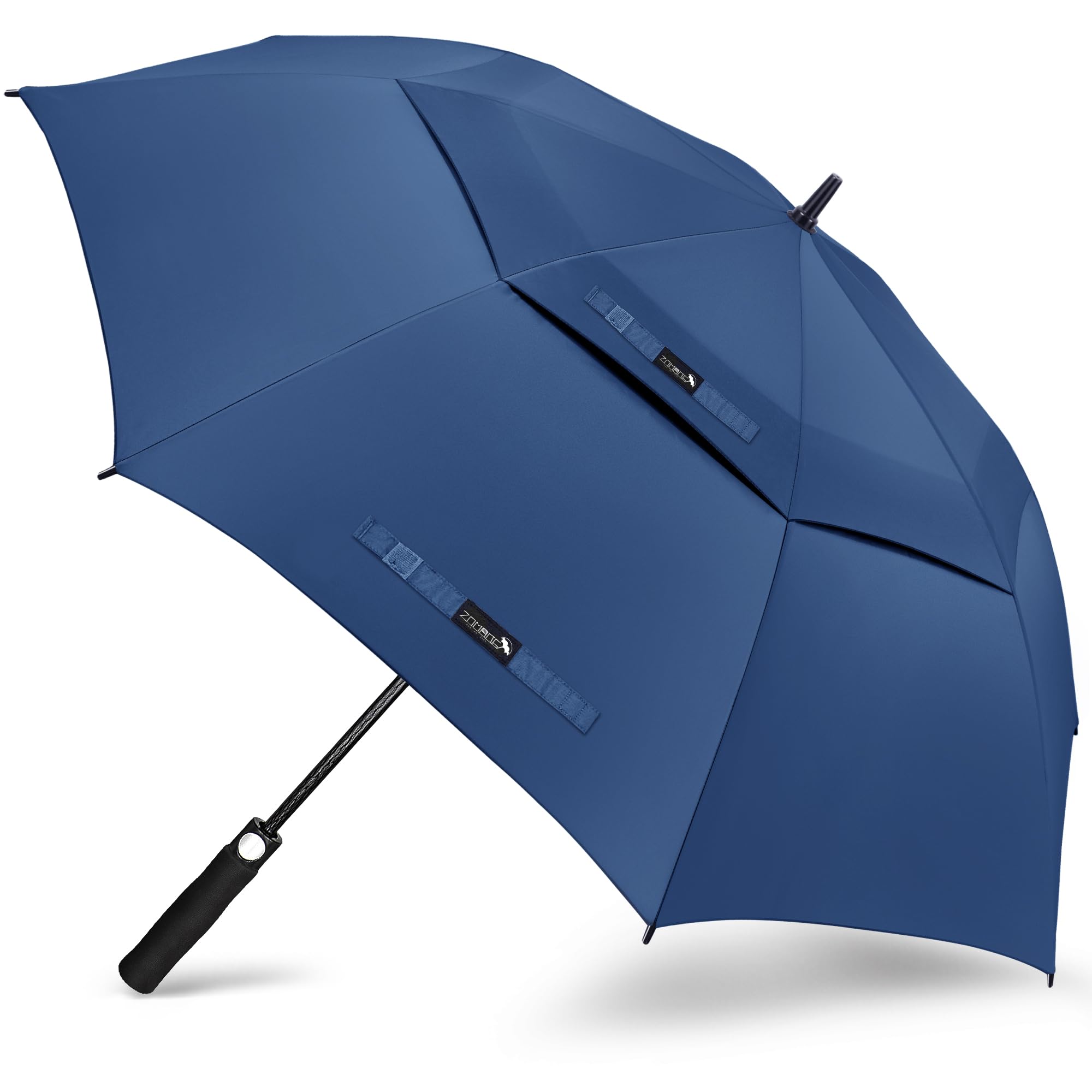 ZOMAKE 51/54/62/68 Inch Windproof Golf Umbrella - Automatic Open Double Canopy Vented Oversize Umbrella for Men & Women | Perfect for Golfing, Walking, Beach & Outdoor Activities in Rainy Weather